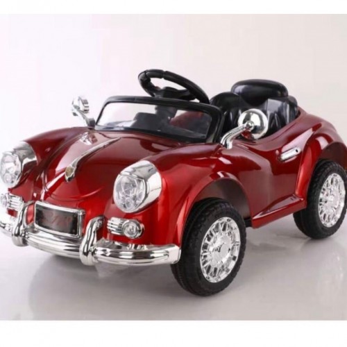 1 Seater Kids Ride On Car - Children Electric Toy Car 12v Battery With Music And Light For Boy And Girls - Electric Toy Kids Car MLB118 - Red 