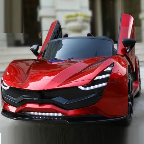 1 Seater Kids Ride On Car - Children Electric Toy Car 12v Battery With Music And Light For Boy And Girls - Electric Toy Kids Car ZBB7587 - Red 1 Seater Kids Ride On Car - Children Electric Toy Car 12v Battery With Music And Light For Boy And Girls - Electric Toy Kids Car ZBB7587 - Red