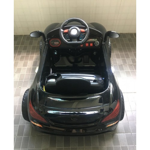 Electric Kids Toy Car - Kids Ride On Car 12v Battery Operated With Music And Light For Boys And Girls - Children Electric Car WMT918P - Black Electric Kids Toy Car - Kids Ride On Car 12v Battery Operated With Music And Light For Boys And Girls - Children Electric Car WMT918P - Black