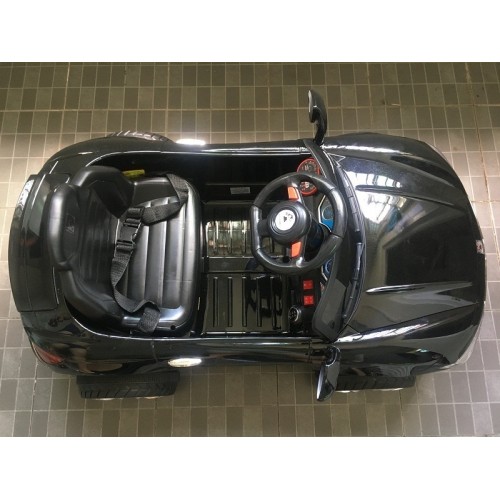 Electric Kids Toy Car - Kids Ride On Car 12v Battery Operated With Music And Light For Boys And Girls - Children Electric Car WMT918P - Black Electric Kids Toy Car - Kids Ride On Car 12v Battery Operated With Music And Light For Boys And Girls - Children Electric Car WMT918P - Black