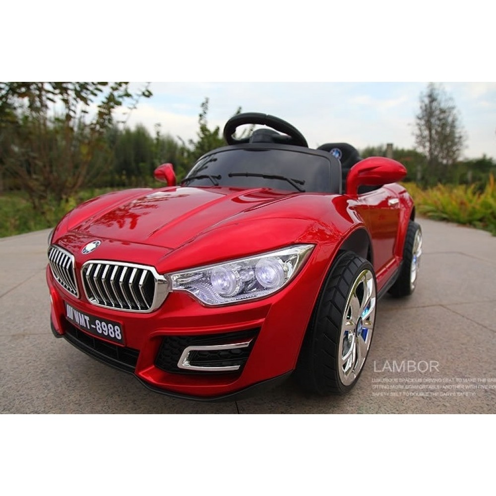 Electric Kids Toy Car - Kids Ride On Car 12v Battery Operated With Music And Light For Boys And Girls - Children Electric Car WMT918P - Red Electric Kids Toy Car - Kids Ride On Car 12v Battery Operated With Music And Light For Boys And Girls - Children Electric Car WMT918P - Red