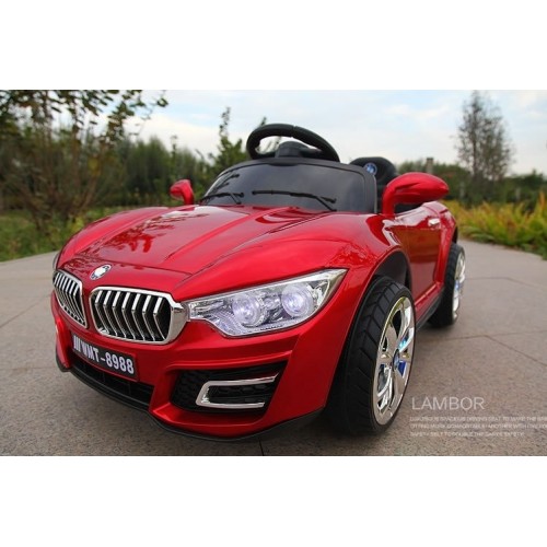 Electric Kids Toy Car - Kids Ride On Car 12v Battery Operated With Music And Light For Boys And Girls - Children Electric Car WMT918P - Red Electric Kids Toy Car - Kids Ride On Car 12v Battery Operated With Music And Light For Boys And Girls - Children Electric Car WMT918P - Red