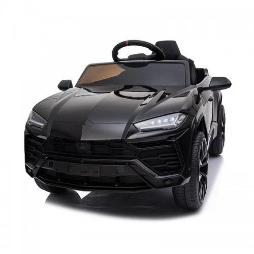 Electric Kids Toy Car - Kids Ride On Car 12v Battery Operated With Music And Light For Boys And Girls - Children Electric Car 618P - Black