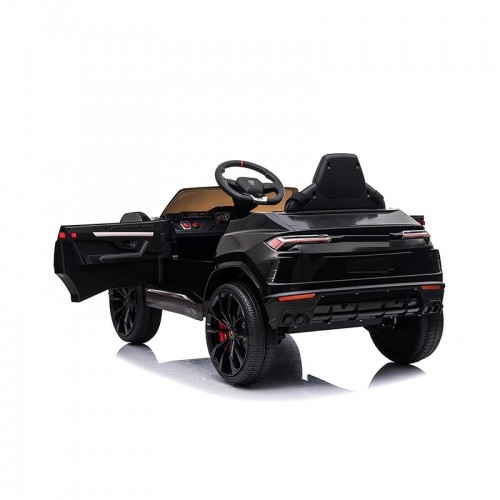 Electric Kids Toy Car - Kids Ride On Car 12v Battery Operated With Music And Light For Boys And Girls - Children Electric Car 618P - Black