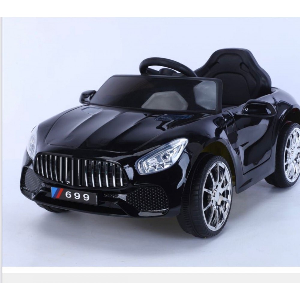 1 Seater Kids Ride On Car - Children Electric Toy Car 12v Battery With Music And Light For Boy And Girls - Electric Toy Kids Car 699P - Black 1 Seater Kids Ride On Car - Children Electric Toy Car 12v Battery With Music And Light For Boy And Girls - Electric Toy Kids Car 699P - Black
