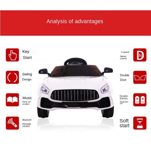 1 Seater Kids Ride On Car - Children Electric Toy Car 12v Battery With Music And Light For Boy And Girls - Electric Toy Kids Car 699P - Red 1 Seater Kids Ride On Car - Children Electric Toy Car 12v Battery With Music And Light For Boy And Girls - Electric Toy Kids Car 699P - Red