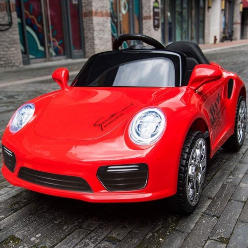 Children Electric Ride On Toy Car - Kids Electric Car 1 Seater 12v Battery Operated With Music And Light - Kids Ride On Car AT2988 - Red Children Electric Ride On Toy Car - Kids Electric Car 1 Seater 12v Battery Operated With Music And Light - Kids Ride On Car AT2988 - Red