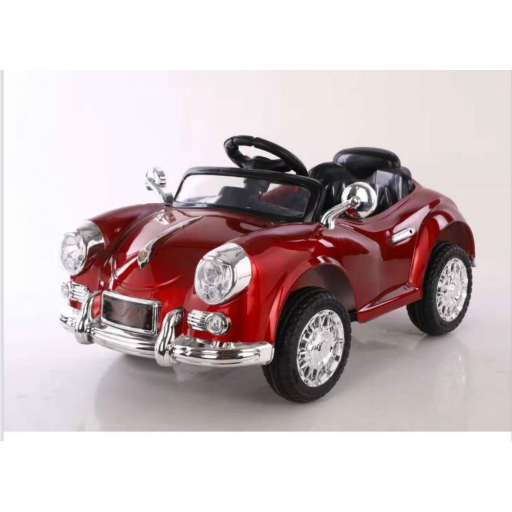 1 Seater Kids Ride On Car - Children Electric Toy Car 12v Battery With Music And Light For Boy And Girls - Electric Toy Kids Car MLB118 - Red 
