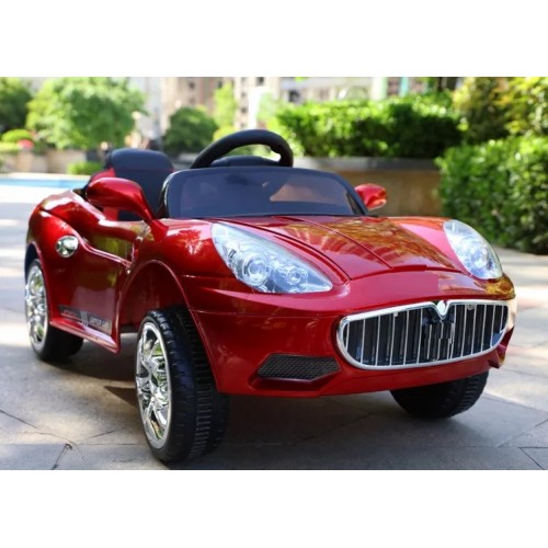 Kids Ride On Toy Car - 1 Seater Electric Toy Car With Music And Light For Boys And Girls With Music And Light - Kids Ride On Car YME6169 - Red 