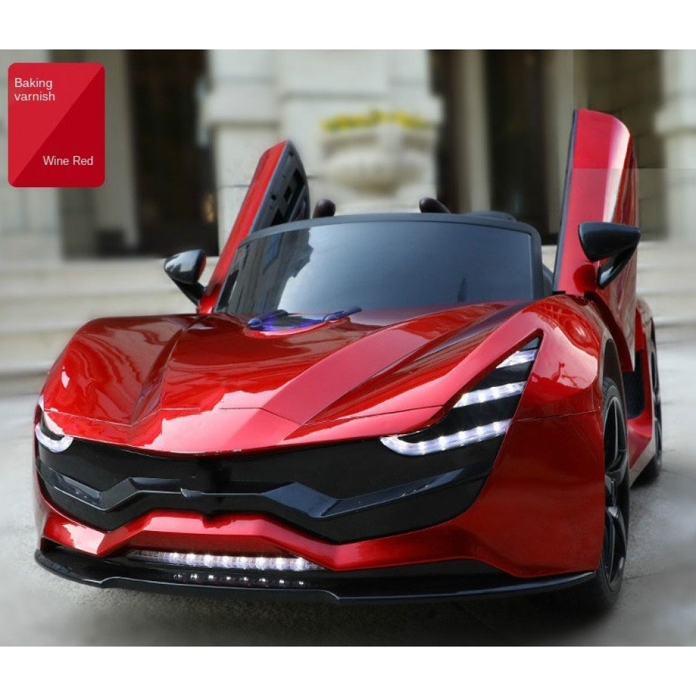 1 Seater Kids Ride On Car - Children Electric Toy Car 12v Battery With Music And Light For Boy And Girls - Electric Toy Kids Car ZBB7587 - Red 1 Seater Kids Ride On Car - Children Electric Toy Car 12v Battery With Music And Light For Boy And Girls - Electric Toy Kids Car ZBB7587 - Red