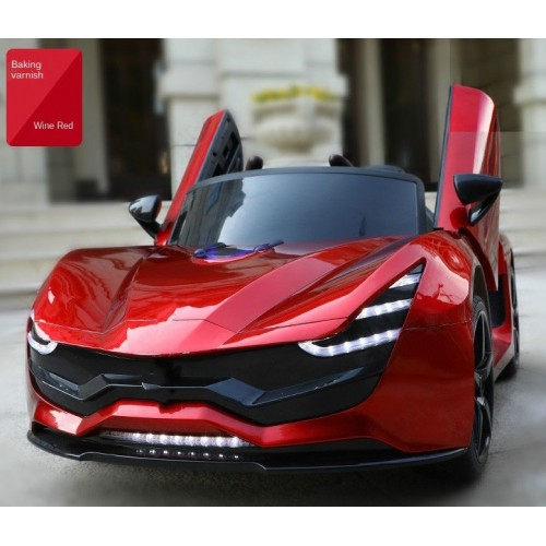 1 Seater Kids Ride On Car - Children Electric Toy Car 12v Battery With Music And Light For Boy And Girls - Electric Toy Kids Car ZBB7587 - Red 1 Seater Kids Ride On Car - Children Electric Toy Car 12v Battery With Music And Light For Boy And Girls - Electric Toy Kids Car ZBB7587 - Red