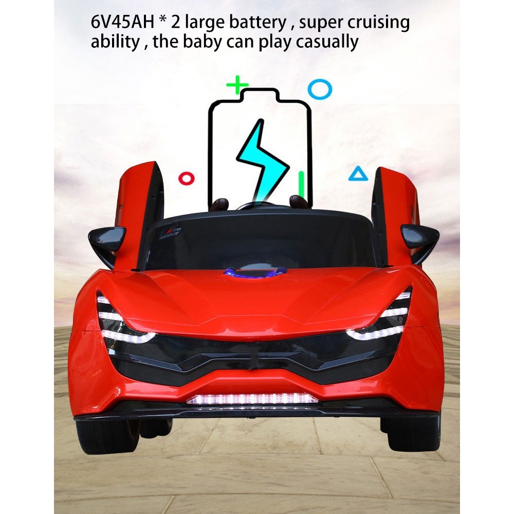 1 Seater Kids Ride On Car - Children Electric Toy Car 12v Battery With Music And Light For Boy And Girls - Electric Toy Kids Car ZBB7587 - Red 1 Seater Kids Ride On Car - Children Electric Toy Car 12v Battery With Music And Light For Boy And Girls - Electric Toy Kids Car ZBB7587 - Red