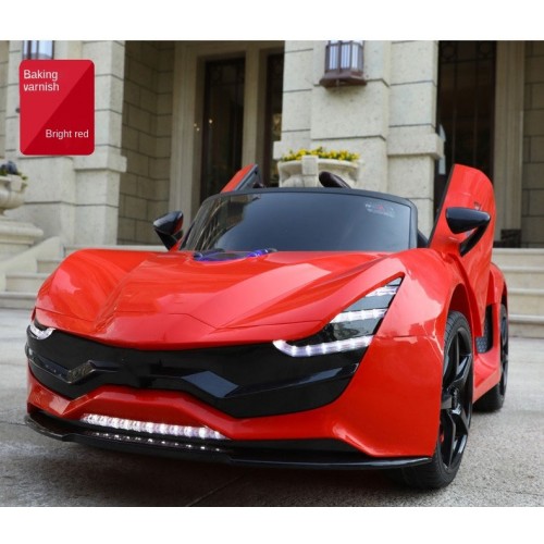 1 Seater Kids Ride On Car - Children Electric Toy Car 12v Battery With Music And Light For Boy And Girls - Electric Toy Kids Car ZBB7587 - Red 1 Seater Kids Ride On Car - Children Electric Toy Car 12v Battery With Music And Light For Boy And Girls - Electric Toy Kids Car ZBB7587 - Red