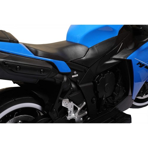 Ride On Bike - Sports R1 Battery Operated Motorbikes 12v For 2 to 8 Years Kids With Brake And Lights - Electric Kids Bike R1 ( Blue )