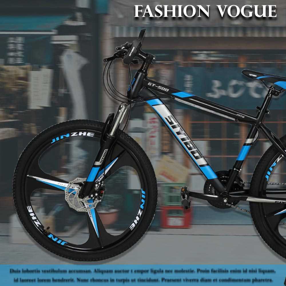 Siyibo GT-524 Macwheel MTB Cycle 26T Shimano Gears 21 Speed Dual Disc Brakes For Adults (Blue) Siyibo GT-524 Macwheel MTB Cycle 26T Shimano Gears 21 Speed Dual Disc Brakes For Adults (Blue)