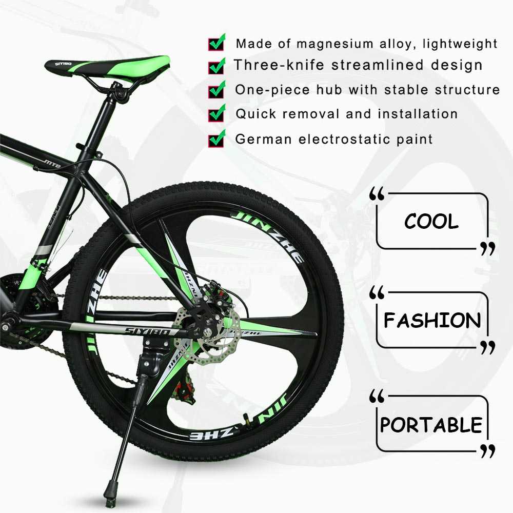Siyibo GT-524 Macwheel MTB Cycle 26T Shimano Gears 21 Speed Dual Disc Brakes For Adults (Green) Siyibo GT-524 Macwheel MTB Cycle 26T Shimano Gears 21 Speed Dual Disc Brakes For Adults (Green)