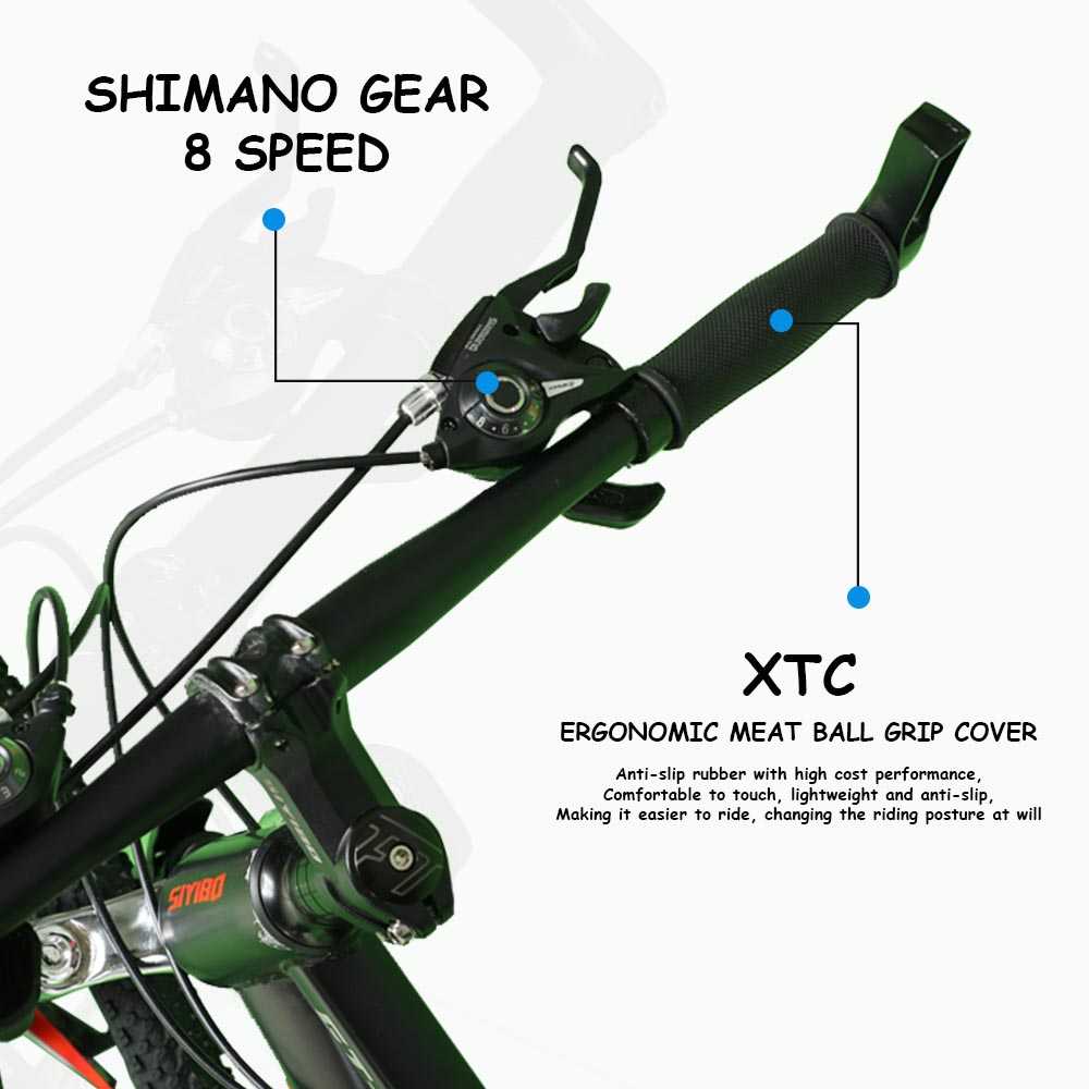 Siyibo GT-524 Macwheel MTB Cycle 26T Shimano Gears 21 Speed Dual Disc Brakes For Adults (Red) Siyibo GT-524 Macwheel MTB Cycle 26T Shimano Gears 21 Speed Dual Disc Brakes For Adults (Red)