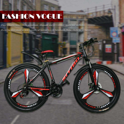 Siyibo MXB003 Mountain Cycle 26T Shimano Gears 21 Speed Dual Disc Brakes For Adults (Red) Siyibo MXB003 Mountain Cycle 26T Shimano Gears 21 Speed Dual Disc Brakes For Adults (Red)