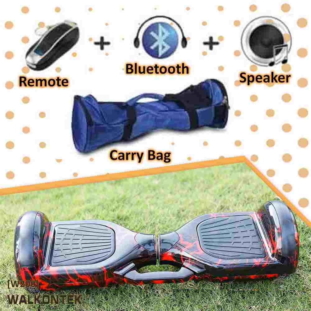 Hoverboard With 6.5 Wheel, Bluetooth, Led On Wheel For Kids & Adults - Redfire Hoverboard With 6.5 Wheel, Bluetooth, Led On Wheel For Kids & Adults - Redfire