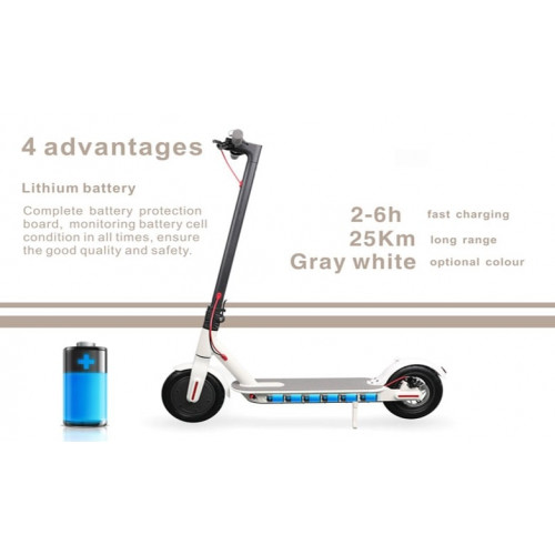 Folding electric scooter X8 For Adult With aluminum alloy Body And battery 36V10AH lithium