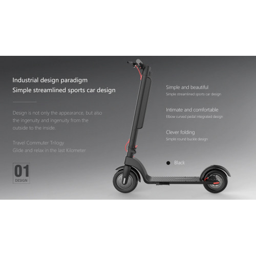 X8 adult folding electric scooter With aluminum alloy Body And battery 36V10AH lithium