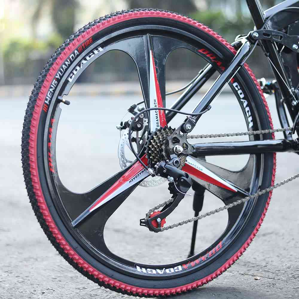 Walkontek Kaka001 Foldable Mountain Bicycle 21 Shimnao Gears 26 inch tyre with Hydraulic Suspension (Black N Red) Walkontek Kaka001 Foldable Mountain Bicycle 21 Shimnao Gears 26 inch tyre with Hydraulic Suspension (Black N Red)