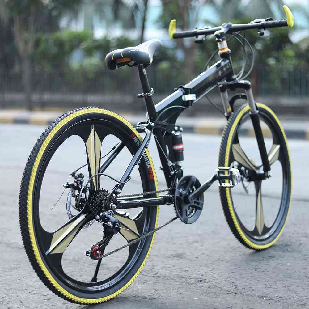 foldable cycle without gear