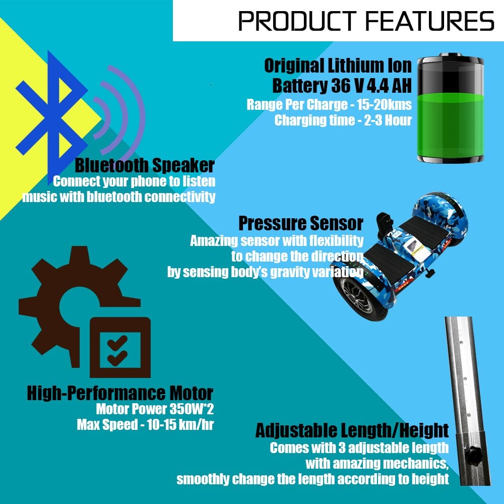 10.5 inch Miniseg With Handle hoverboard Self Balancing scooter With Bluetooth Speakers 10.5 inch Miniseg With Handle hoverboard Self Balancing scooter With Bluetooth Speakers